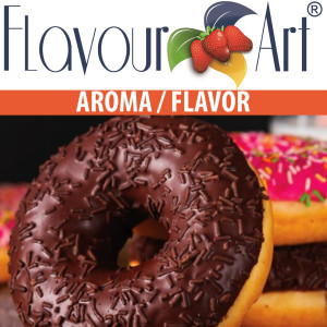 Donut Glassato Cioccolato - FlavourArt