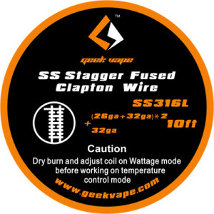 Staggered Fused Clap. (SS) - GeekVape