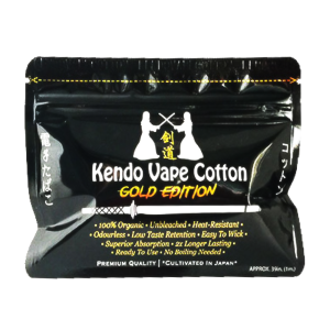 "Kendo" Vape Cotton - Gold Edition